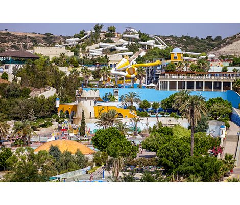 General view of Waterpark Faliraki Rhodes